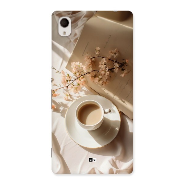 Early Morning Tea Back Case for Xperia M4