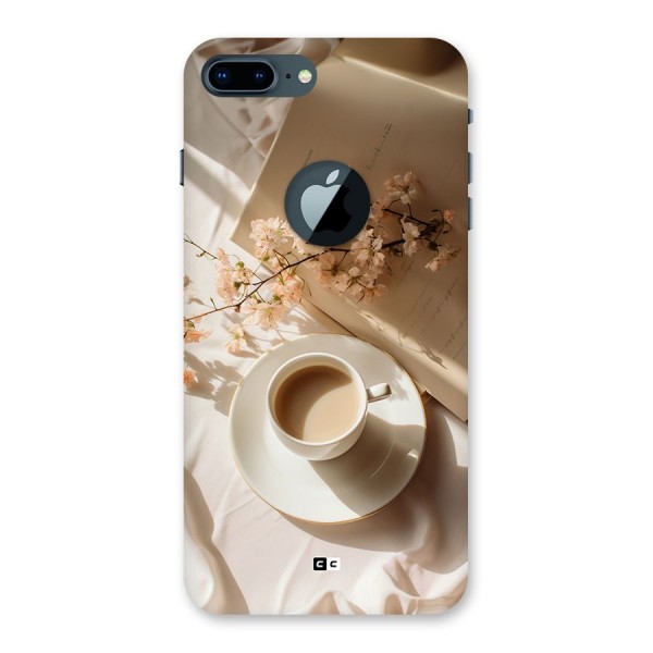 Early Morning Tea Back Case for iPhone 7 Plus Logo Cut