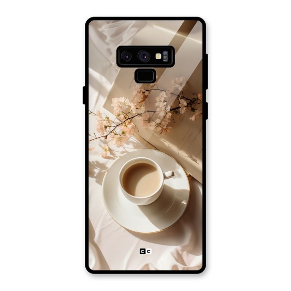 Early Morning Tea Glass Back Case for Galaxy Note 9