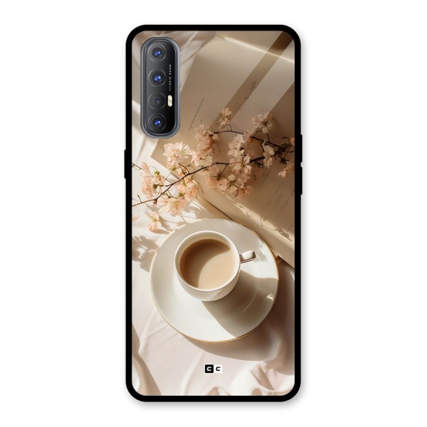 Early Morning Tea Glass Back Case for Oppo Reno3 Pro
