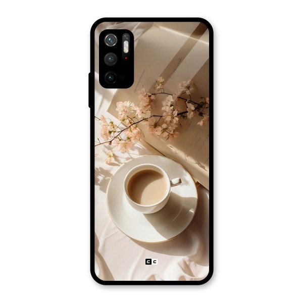 Early Morning Tea Glass Back Case for Poco M3 Pro 5G