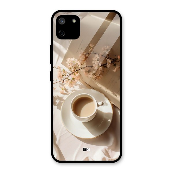 Early Morning Tea Glass Back Case for Realme C11