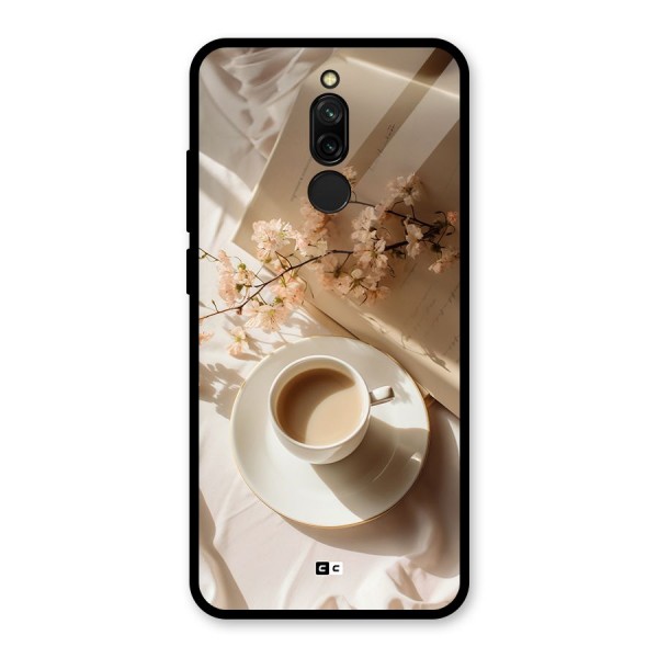 Early Morning Tea Glass Back Case for Redmi 8
