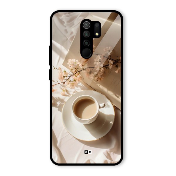 Early Morning Tea Glass Back Case for Redmi 9 Prime