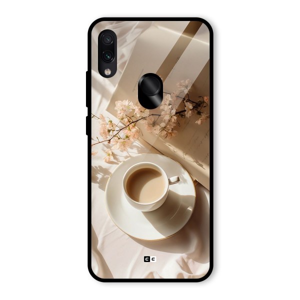Early Morning Tea Glass Back Case for Redmi Note 7S