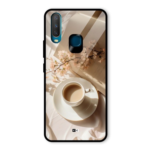 Early Morning Tea Glass Back Case for Vivo Y12