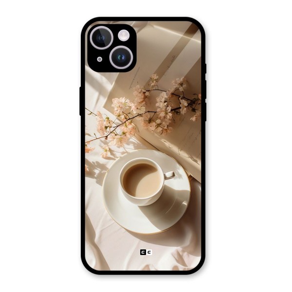 Early Morning Tea Glass Back Case for iPhone 14 Plus