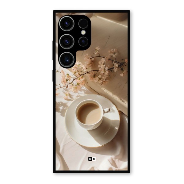 Early Morning Tea Metal Back Case for Galaxy S23 Ultra
