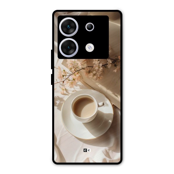 Early Morning Tea Metal Back Case for Infinix Zero 30 5G