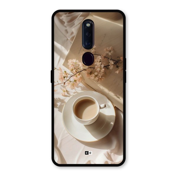 Early Morning Tea Metal Back Case for Oppo F11 Pro