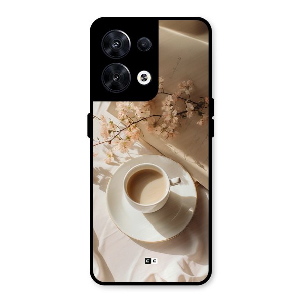 Early Morning Tea Metal Back Case for Oppo Reno8 5G