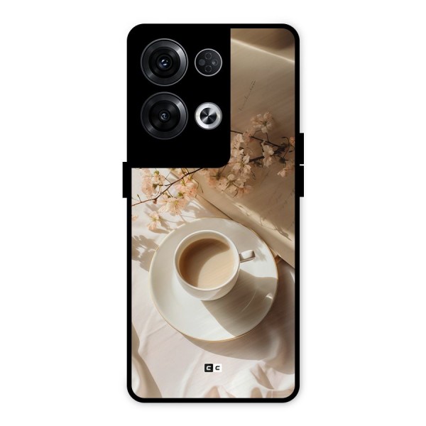 Early Morning Tea Metal Back Case for Oppo Reno8 Pro 5G