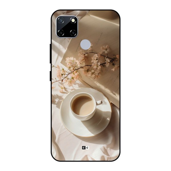 Early Morning Tea Metal Back Case for Realme Narzo 30A