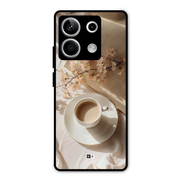 Early Morning Tea Metal Back Case for Redmi Note 13 5G