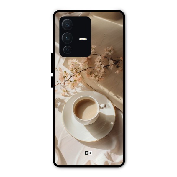 Early Morning Tea Metal Back Case for Vivo V23 Pro