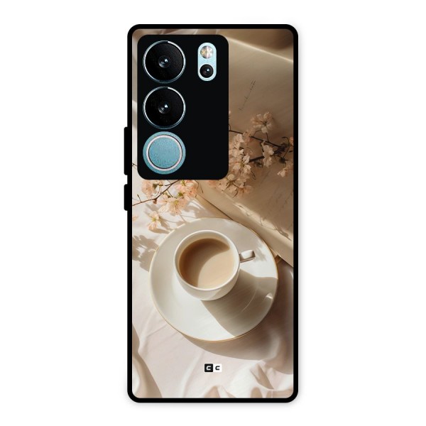 Early Morning Tea Metal Back Case for Vivo V29