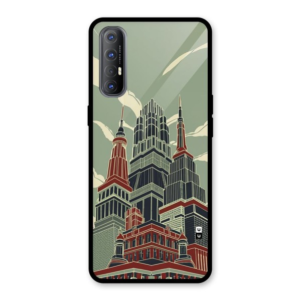 Edo Arc Glass Back Case for Oppo Reno3 Pro