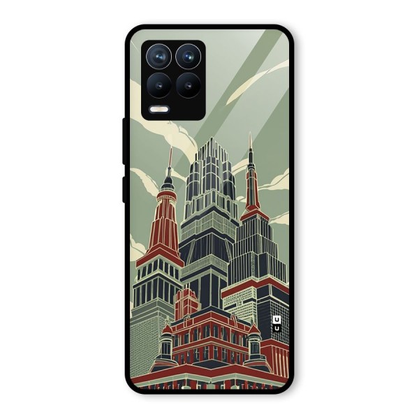 Edo Arc Glass Back Case for Realme 8 Pro