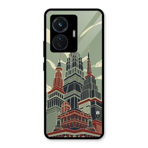 Edo Arc Glass Back Case for iQOO Z6 44W