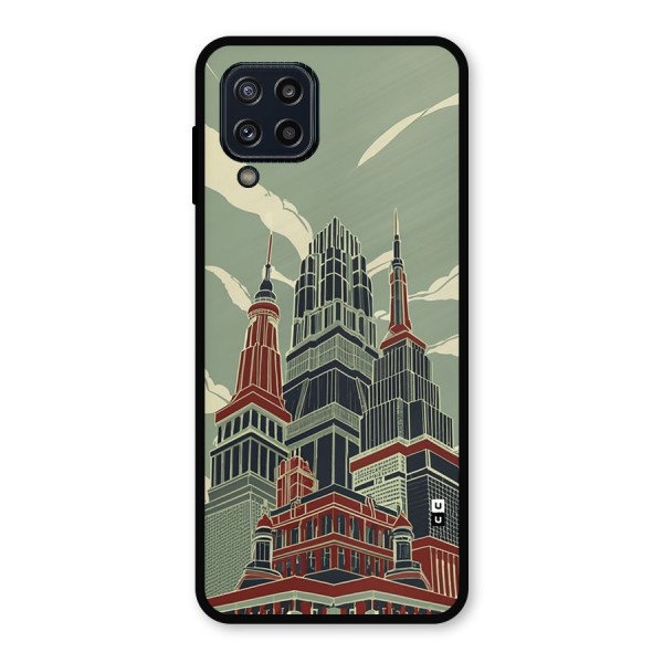 Edo Arc Metal Back Case for Galaxy M32