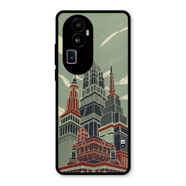 Edo Arc Metal Back Case for Oppo Reno10 Pro Plus