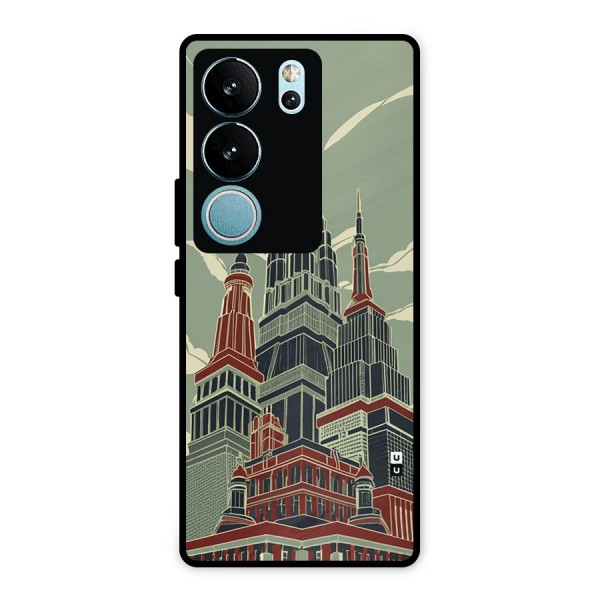 Edo Arc Metal Back Case for Vivo V29