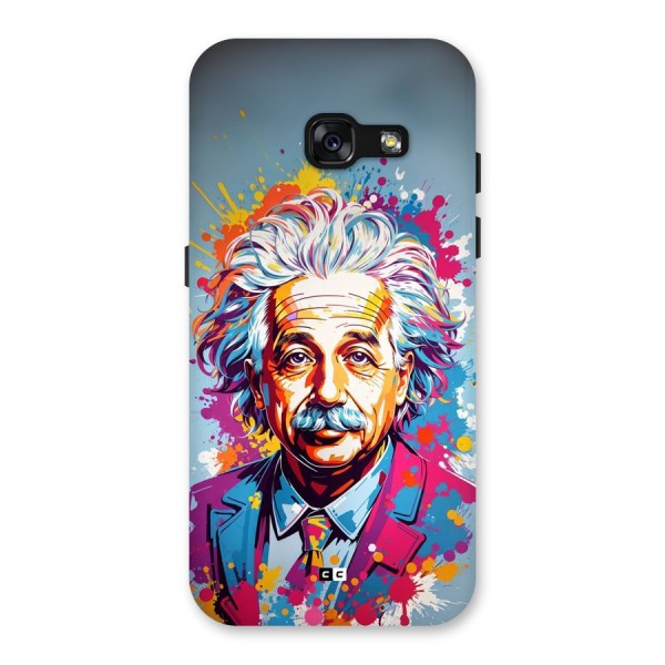Einstein illustration Back Case for Galaxy A3 (2017)