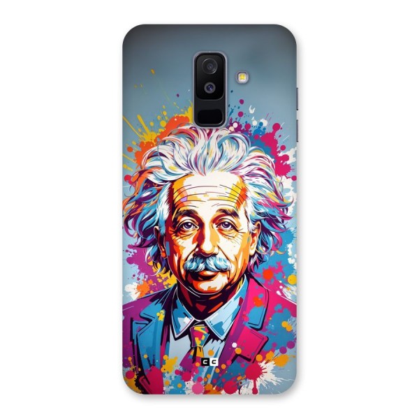 Einstein illustration Back Case for Galaxy A6 Plus
