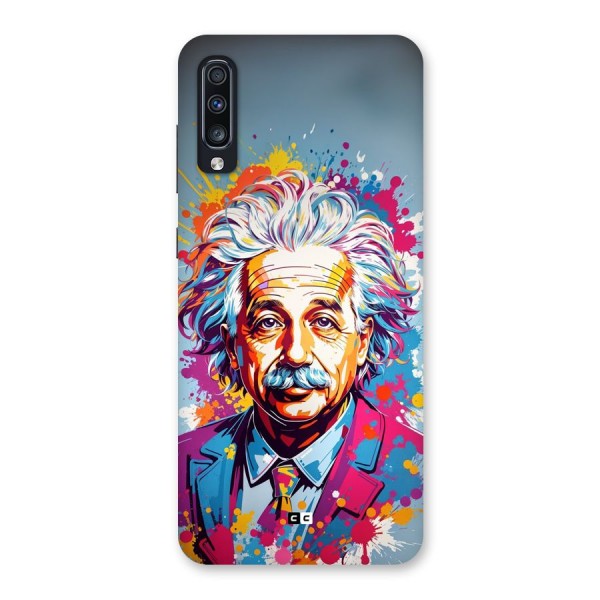 Einstein illustration Back Case for Galaxy A70