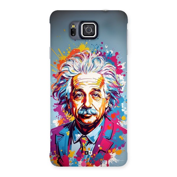 Einstein illustration Back Case for Galaxy Alpha