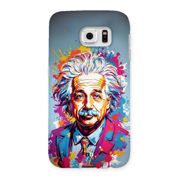 Einstein illustration Back Case for Galaxy S6