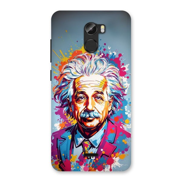 Einstein illustration Back Case for Gionee X1