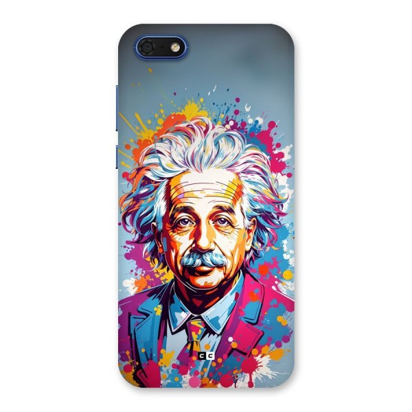 Einstein illustration Back Case for Honor 7s