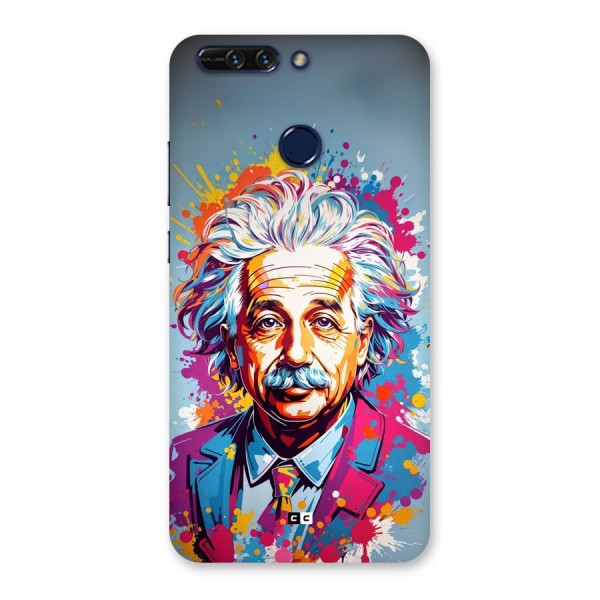 Einstein illustration Back Case for Honor 8 Pro