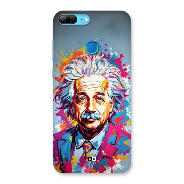 Einstein illustration Back Case for Honor 9 Lite