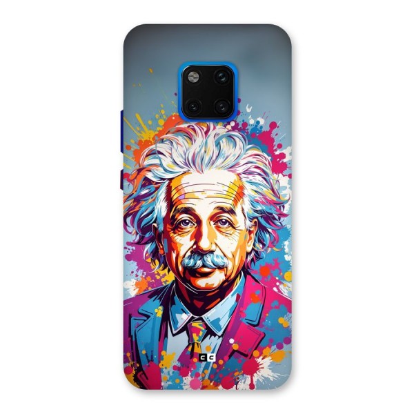 Einstein illustration Back Case for Huawei Mate 20 Pro