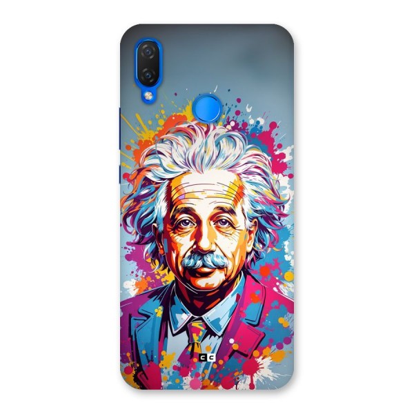 Einstein illustration Back Case for Huawei P Smart Plus