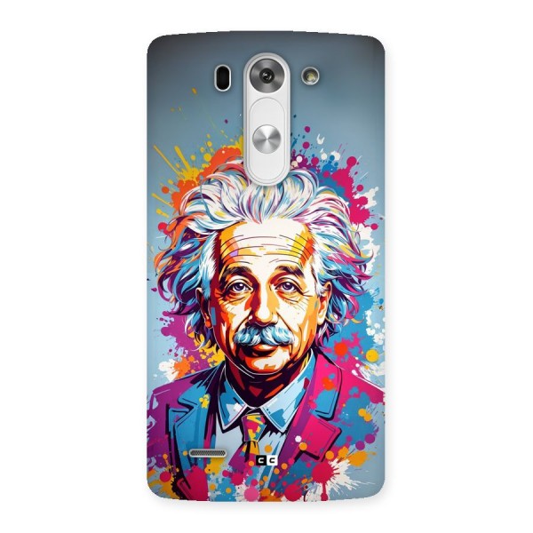 Einstein illustration Back Case for LG G3 Beat