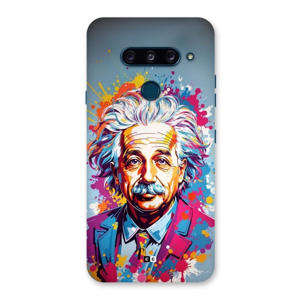 Einstein illustration Back Case for LG  V40 ThinQ