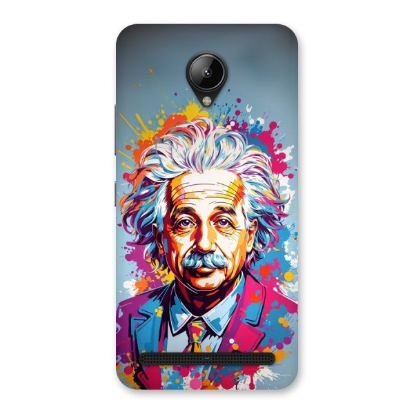 Einstein illustration Back Case for Lenovo C2