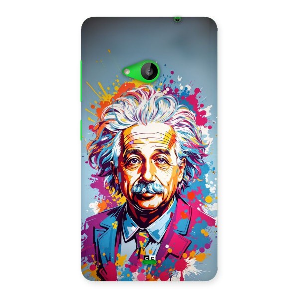 Einstein illustration Back Case for Lumia 535