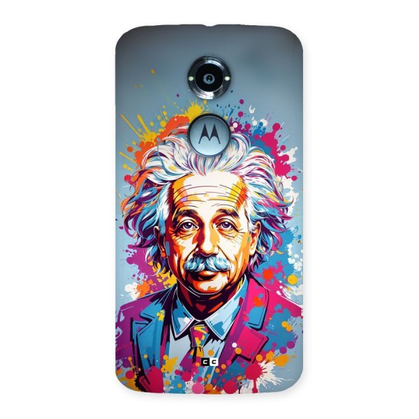 Einstein illustration Back Case for Moto X2