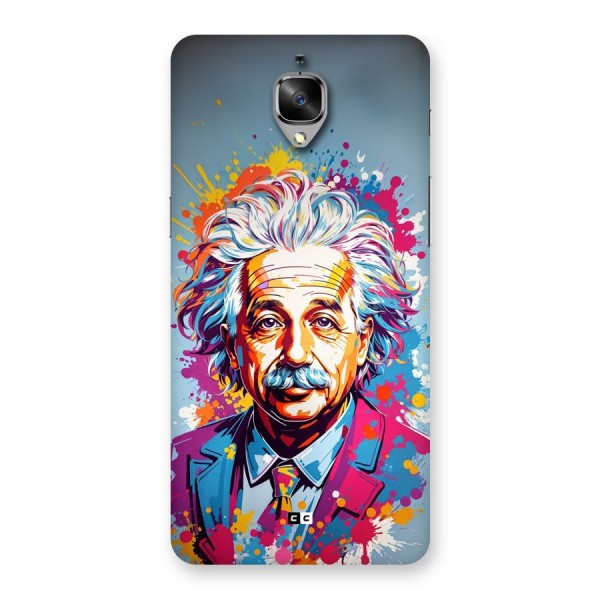 Einstein illustration Back Case for OnePlus 3