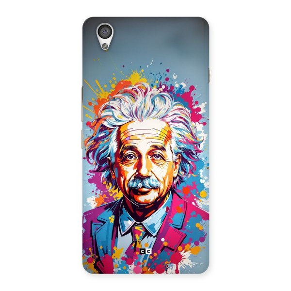 Einstein illustration Back Case for OnePlus X
