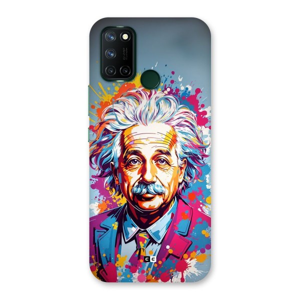 Einstein illustration Back Case for Realme 7i