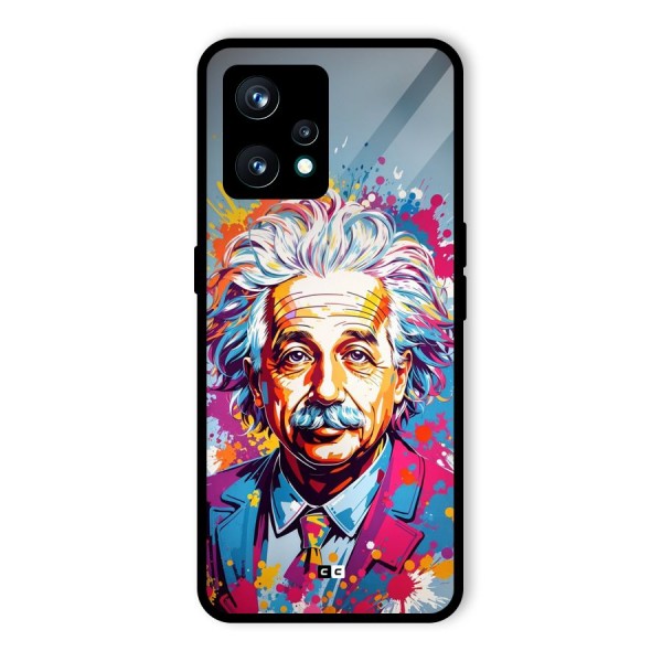 Einstein illustration Back Case for Realme 9
