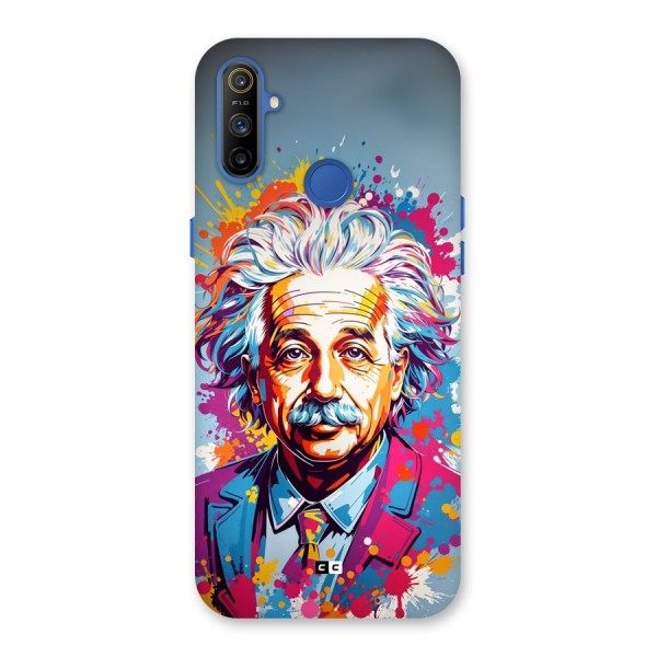 Einstein illustration Back Case for Realme Narzo 10A