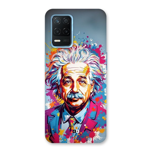 Einstein illustration Back Case for Realme Narzo 30 5G