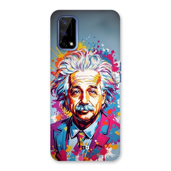 Einstein illustration Back Case for Realme Narzo 30 Pro