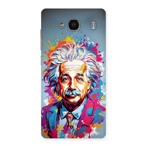 Einstein illustration Back Case for Redmi 2 Prime